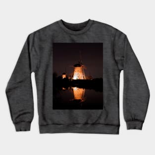 Kinderdijk Windmill Crewneck Sweatshirt